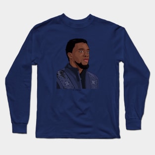 Chadwick Boseman Long Sleeve T-Shirt